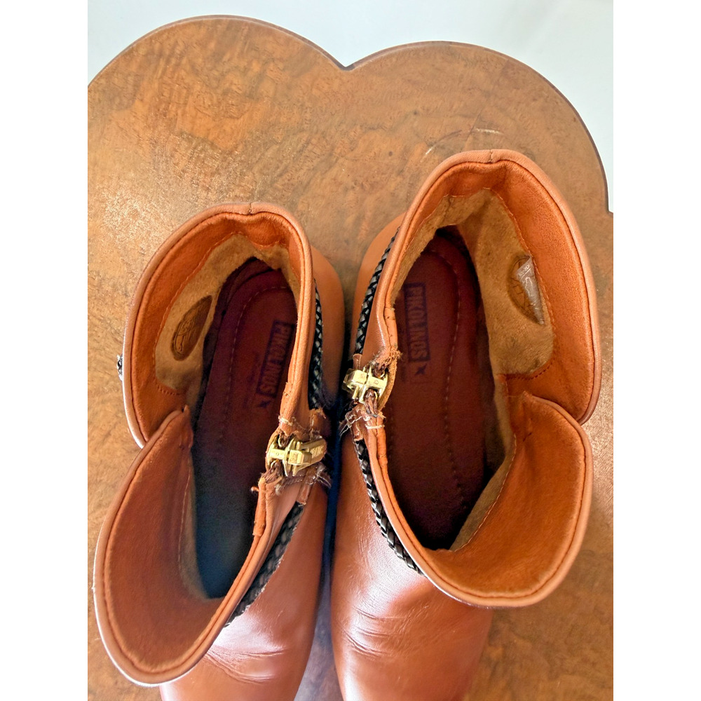 Pikolinos 6" Tall Zip Ankle Boot Womens 9.5 #0085 - Picture 8 of 13